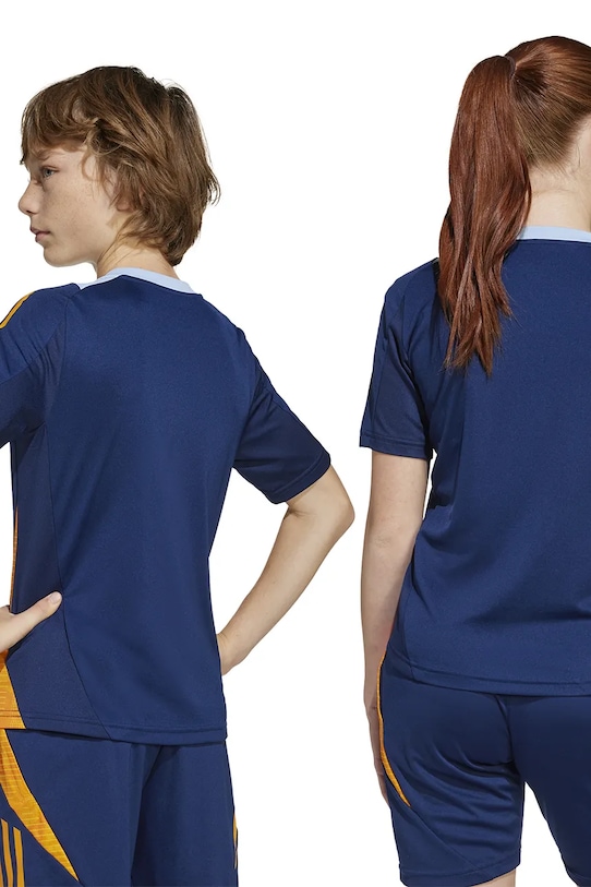 adidas Performance tricou copii REAL JE4197 bleumarin