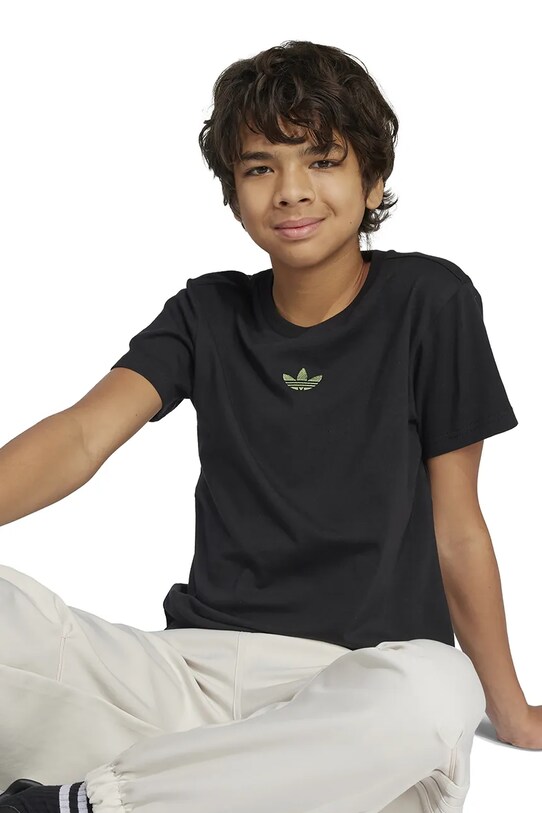 Παιδικό βαμβακερό μπλουζάκι adidas Originals JZ9940