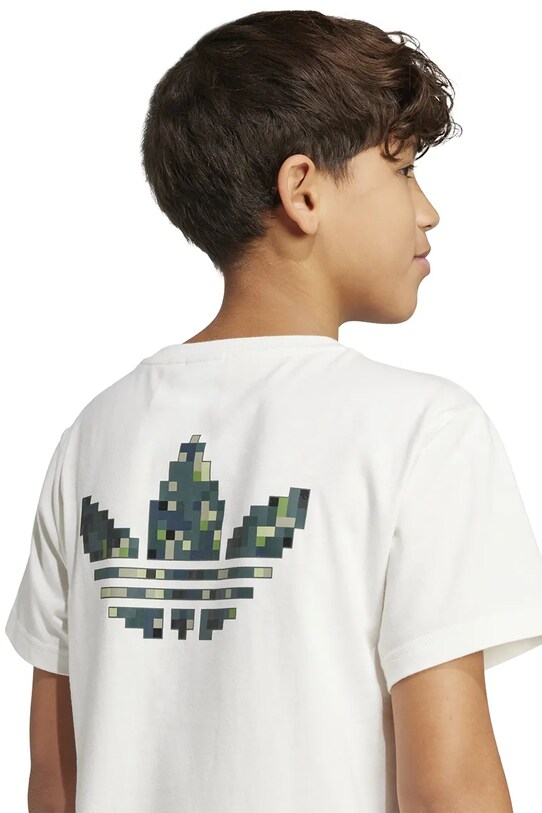 Детская хлопковая футболка adidas Originals JY8374