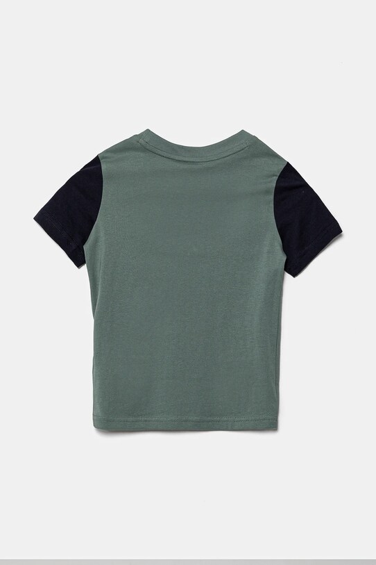 Puma tricou de bumbac pentru copii SANDY ADVENTURES Tee 685155.K verde SS25