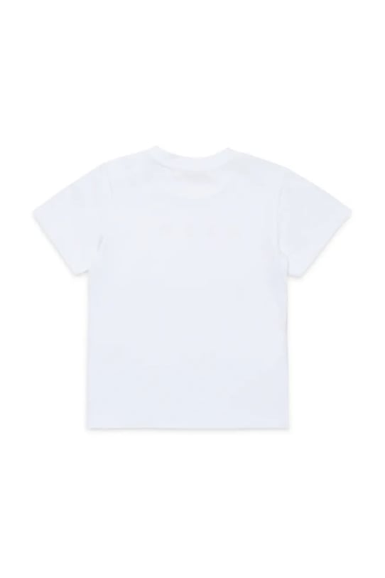 Детская хлопковая футболка Marni MT276B T-SHIRT M01438 белый SS25