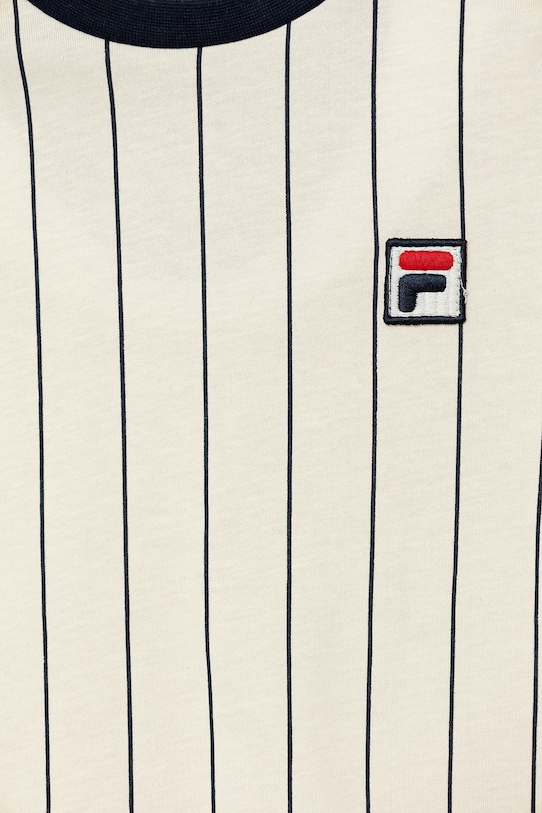 Chłopiec Fila t-shirt bawełniany dziecięcy LEBA FAK0398 beżowy