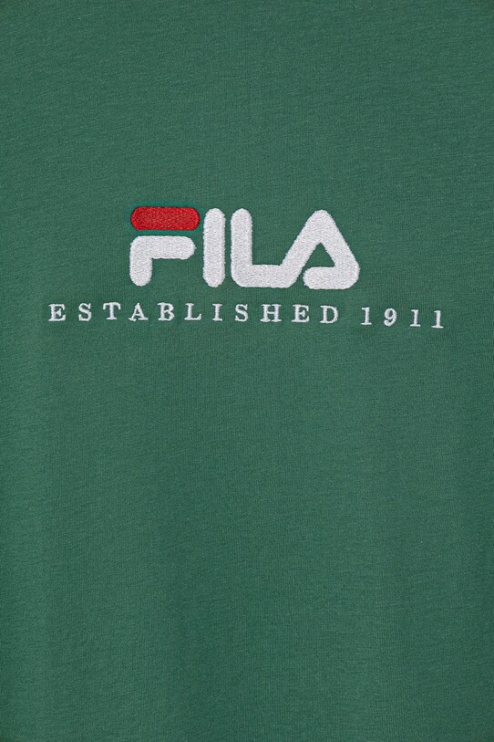 Chłopiec Fila t-shirt bawełniany dziecięcy LOHBERG FAT0626 zielony