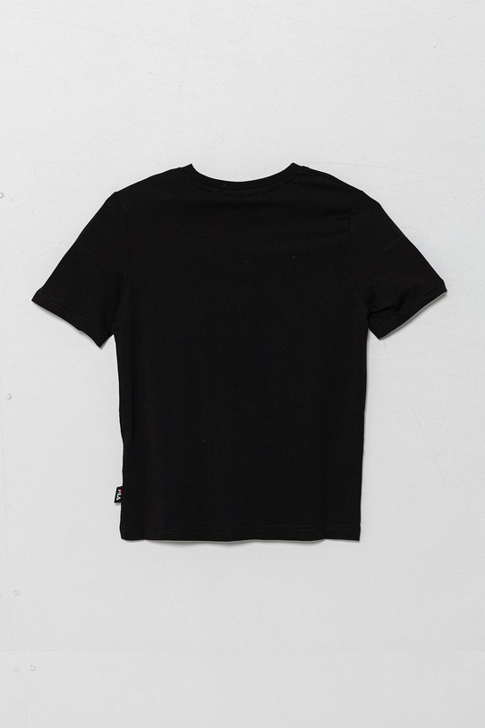 Detské bavlnené tričko Fila LOHBERG FAT0626 čierna SS25