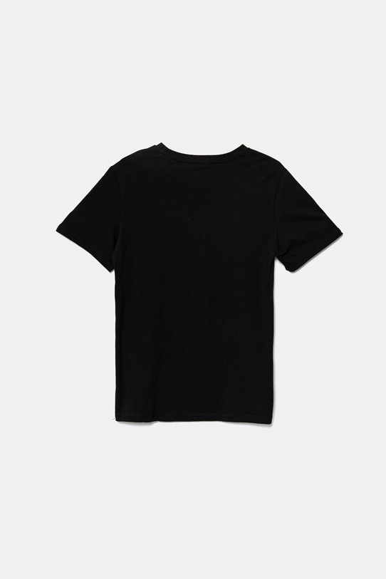 Tommy Hilfiger t-shirt bawełniany dziecięcy 2-pack czarny UK0UK00073.PPYA