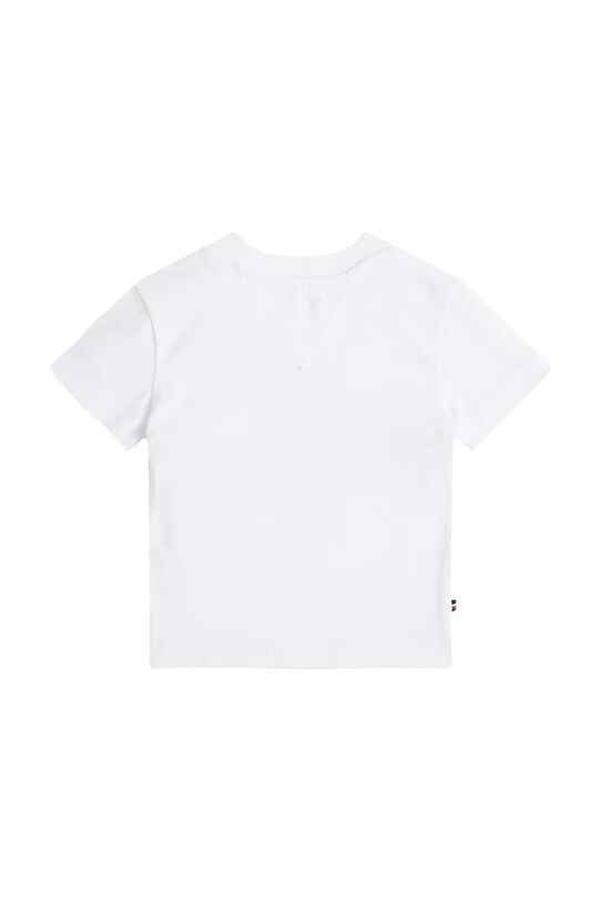 Tommy Hilfiger t-shirt niemowlęcy KN0KN02024.PPYA biały SS25