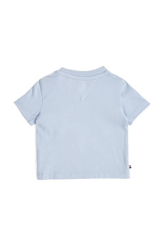 Tommy Hilfiger t-shirt niemowlęcy KN0KN02033.PPYA niebieski SS25
