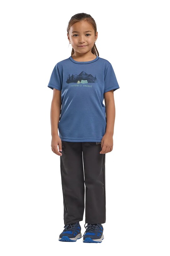 Дитяча футболка Jack Wolfskin HIKING GRAPHIC T KIDS A64183.116.152