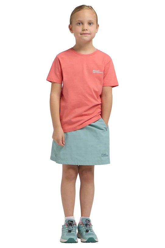 Jack Wolfskin tricou de bumbac pentru copii ESSENTIAL COTTON T K A64184.116.152