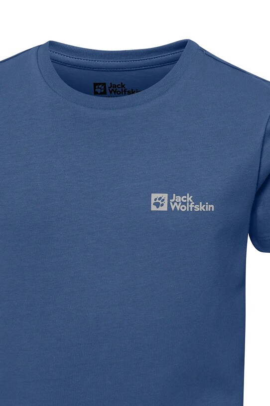 Băieți Jack Wolfskin tricou de bumbac pentru copii ESSENTIAL COTTON T K A64184.116.152 albastru