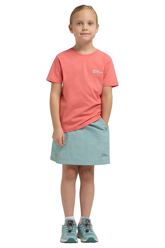 Jack Wolfskin tricou de bumbac pentru copii ESSENTIAL COTTON T K A64184.164.176
