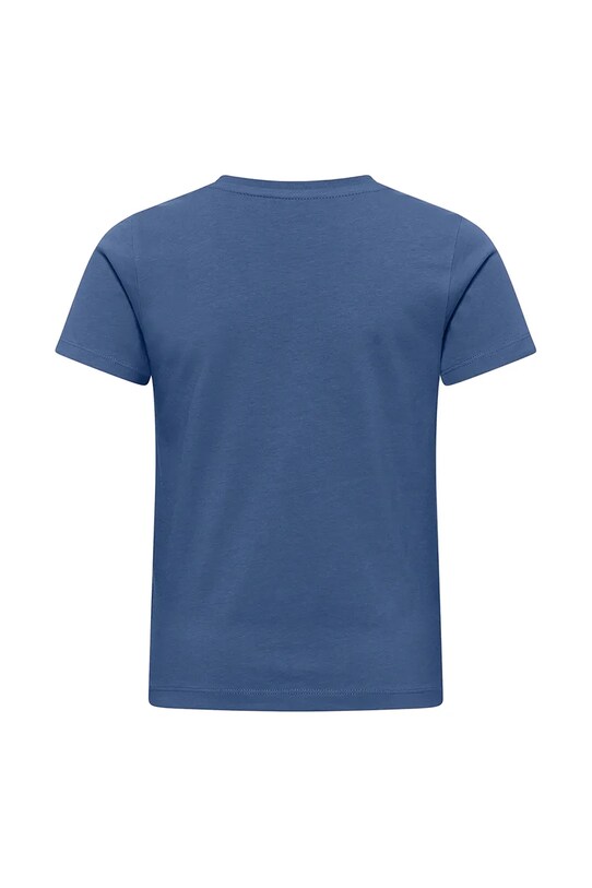 Дитяча бавовняна футболка Jack Wolfskin ESSENTIAL COTTON T K A64184.164.176 блакитний SS25