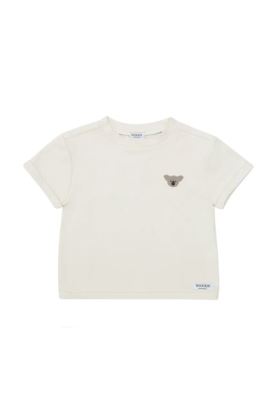 Μωρό βαμβακερό μπλουζάκι Donsje Jarne T-shirt Koala 4081802.68.92 μπεζ SS25