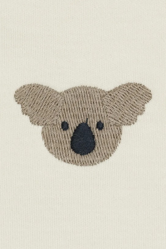 Детская хлопковая футболка Donsje Jarne T-shirt Koala бежевый 4081802.98.128