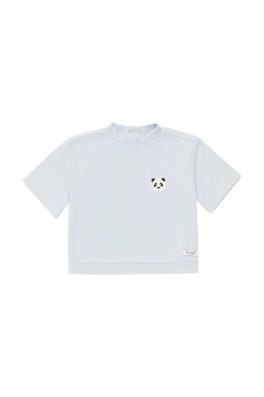 Παιδικό μπλουζάκι Donsje Jarne T-shirt Panda 4081803.98.128 μπλε SS25