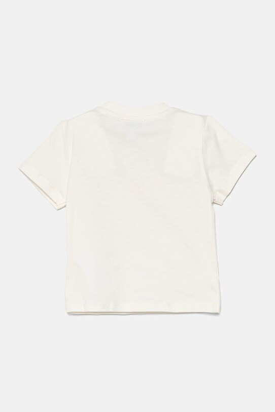 Дитяча бавовняна футболка Kenzo Kids K60972.86.102 бежевий SS25