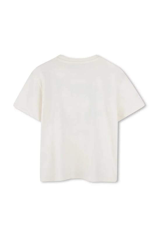 Kenzo Kids tricou de bumbac pentru copii K61163.114.150 alb SS25