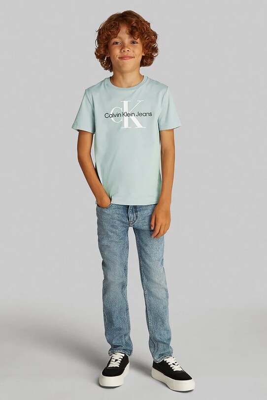 Detské bavlnené tričko Calvin Klein Jeans IU0IU00676.PPYA