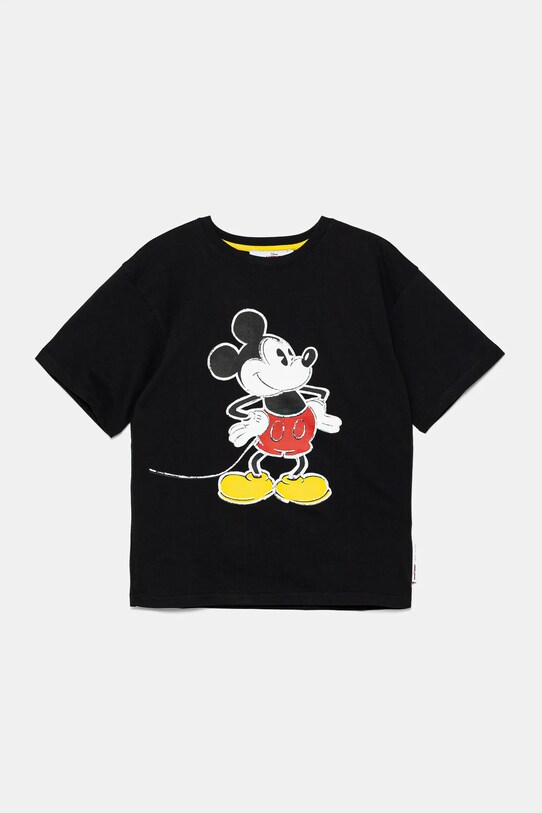 Marc Jacobs tricou de bumbac pentru copii print negru W60447.114.150
