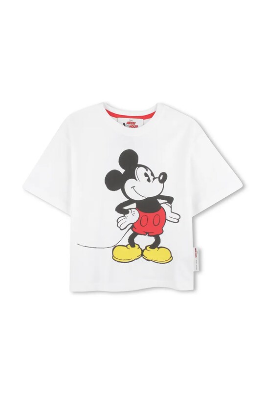 Marc Jacobs tricou de bumbac pentru copii W60447.156 alb SS25