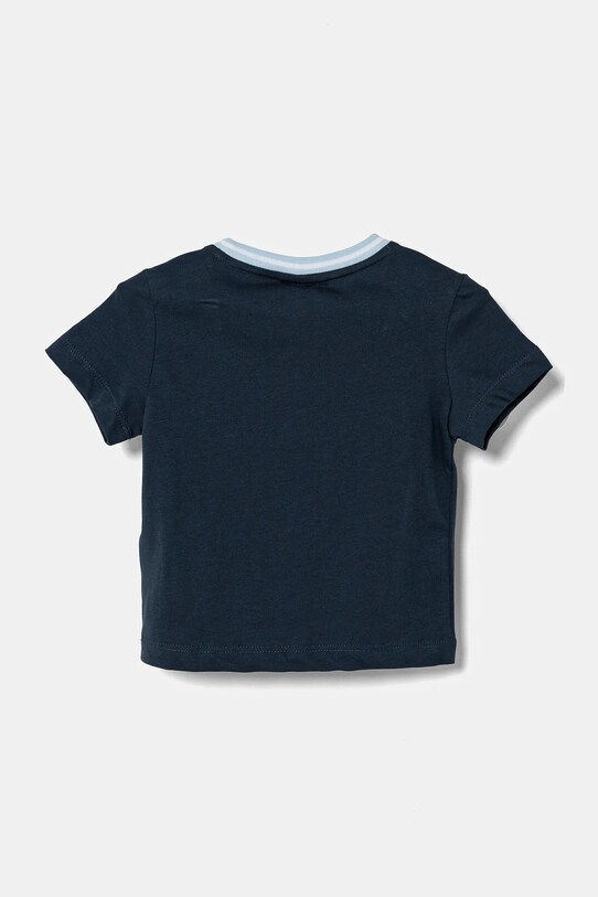 Детская хлопковая футболка Lacoste TJ7295 тёмно-синий SS25