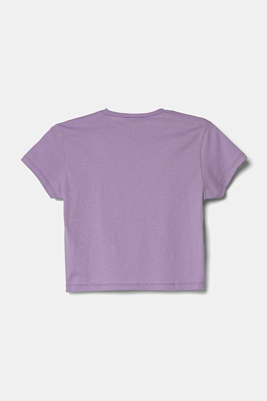 United Colors of Benetton tricou de bumbac pentru copii 3X1SG10I9.P.Seasonal violet SS25
