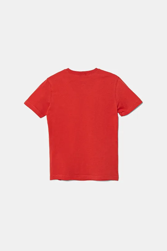 United Colors of Benetton tricou de bumbac pentru copii 3I1XC109W.G.Season.PPYA rosu SS25