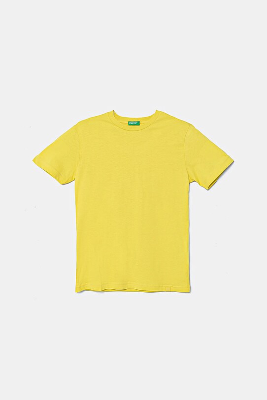 Дитяча бавовняна футболка United Colors of Benetton бавовна зелений 3I1XC109W.G.Season.PPYA
