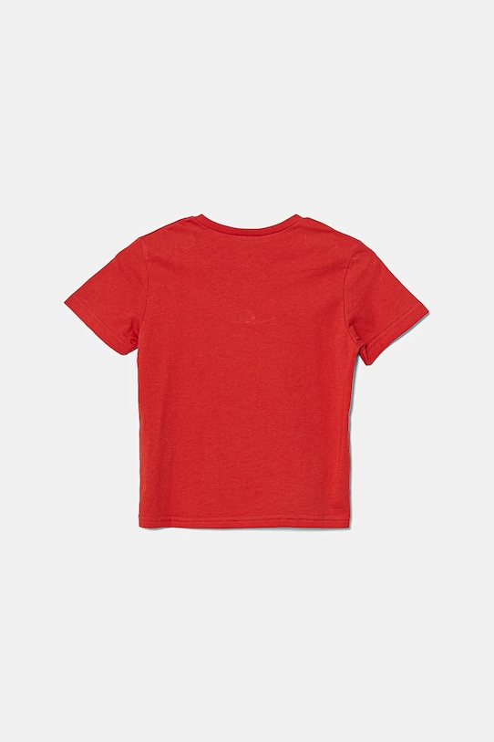 Детска памучна тениска United Colors of Benetton 3I1XG106Z.P.Season.PPYA червен SS25
