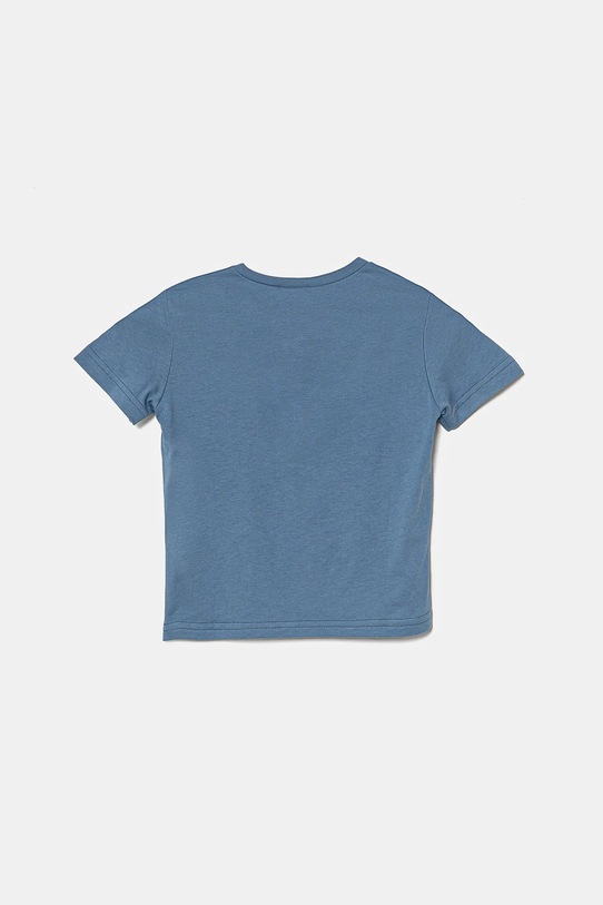 United Colors of Benetton t-shirt bawełniany dziecięcy 3I1XG106Z.P.Season.PPYA niebieski SS25