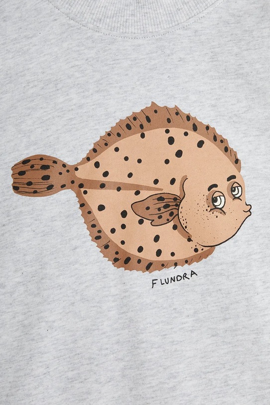 Băieți Mini Rodini tricou Flundra 2522012994 gri