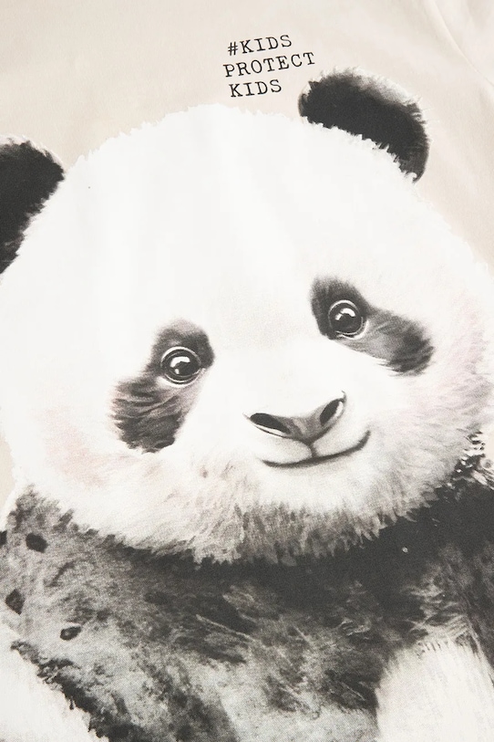 Дитяча футболка Coccodrillo бежевий WC5143202VUA