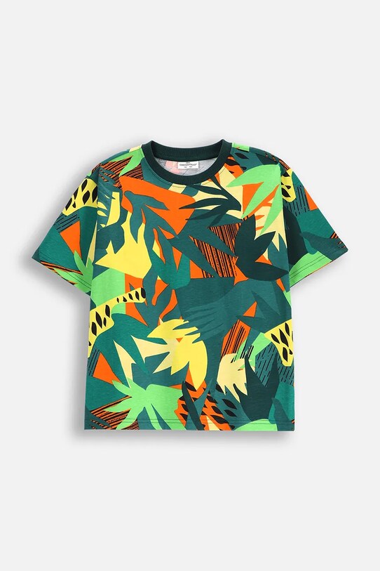 Coccodrillo tricou de bumbac pentru copii cu modele multicolor WC5143203TBJ