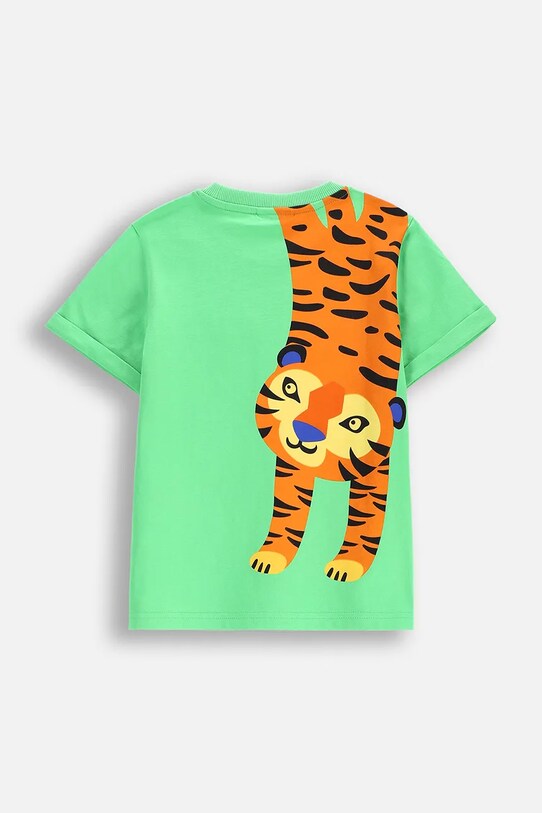 Băieți Coccodrillo tricou din bumbac WC5143205TBK verde