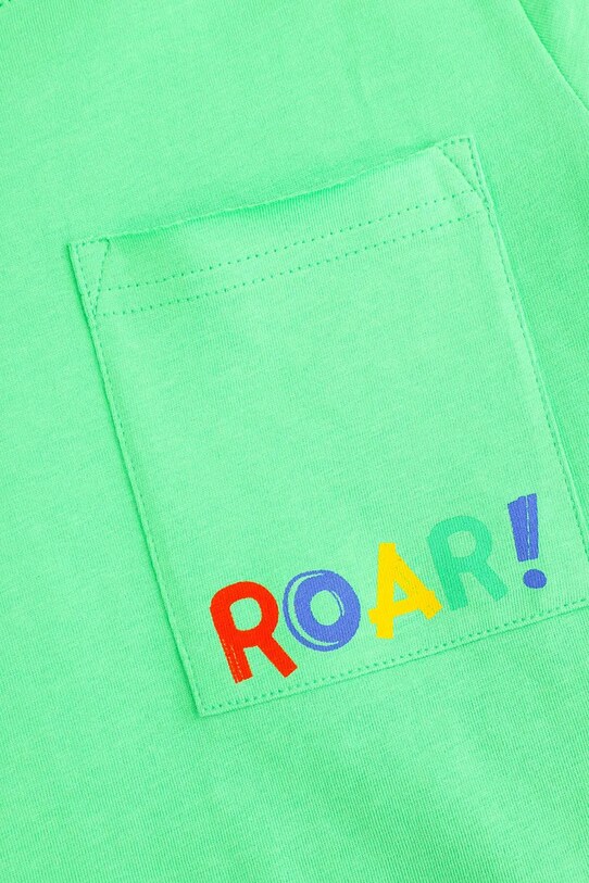 Coccodrillo tricou din bumbac WC5143205TBK verde