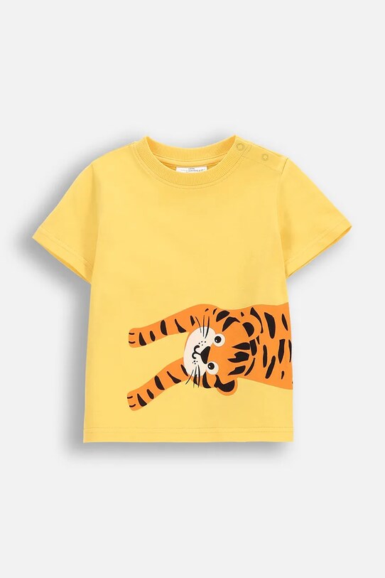 Coccodrillo tricou print galben WC5143202TBN