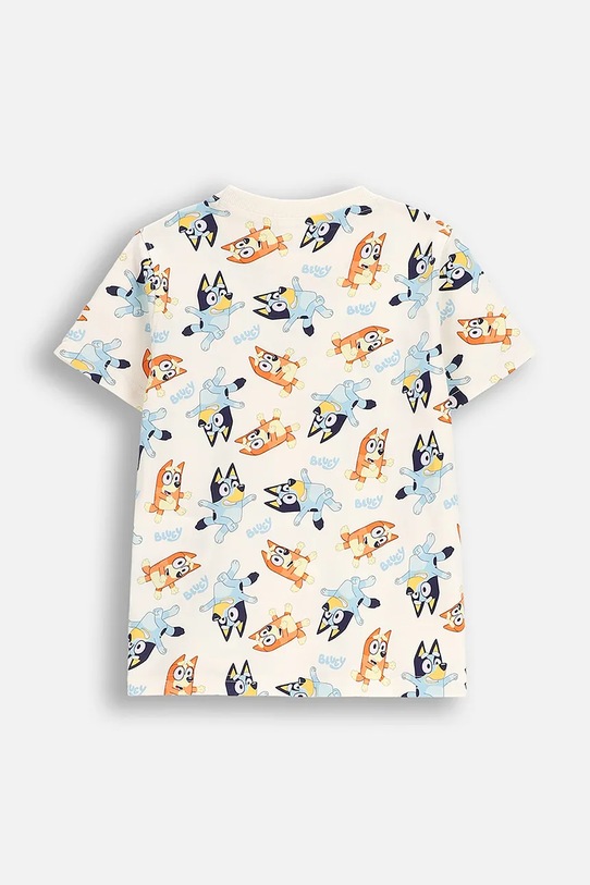Coccodrillo tricou de bumbac pentru copii WC5143201LBD bej SS25