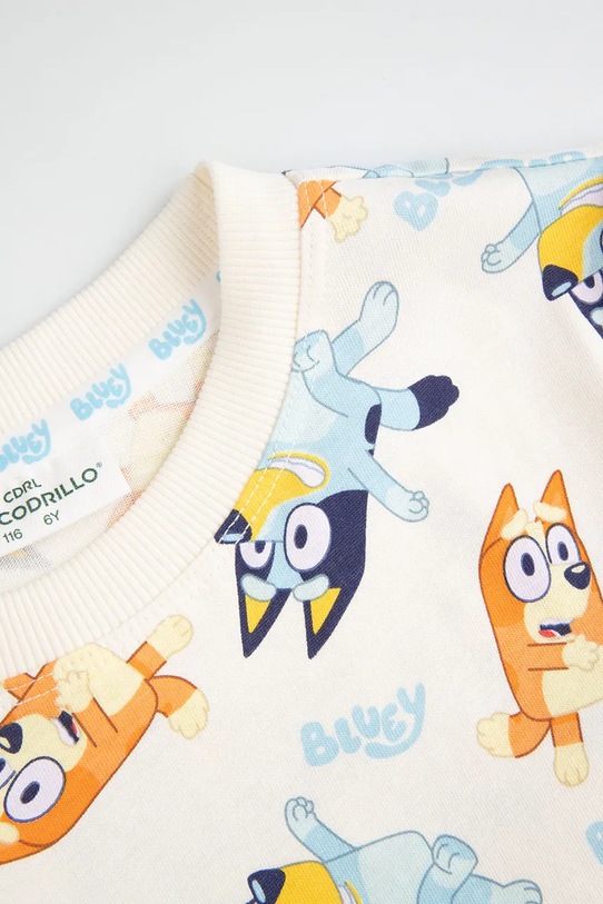 Băieți Coccodrillo tricou de bumbac pentru copii WC5143201LBD bej