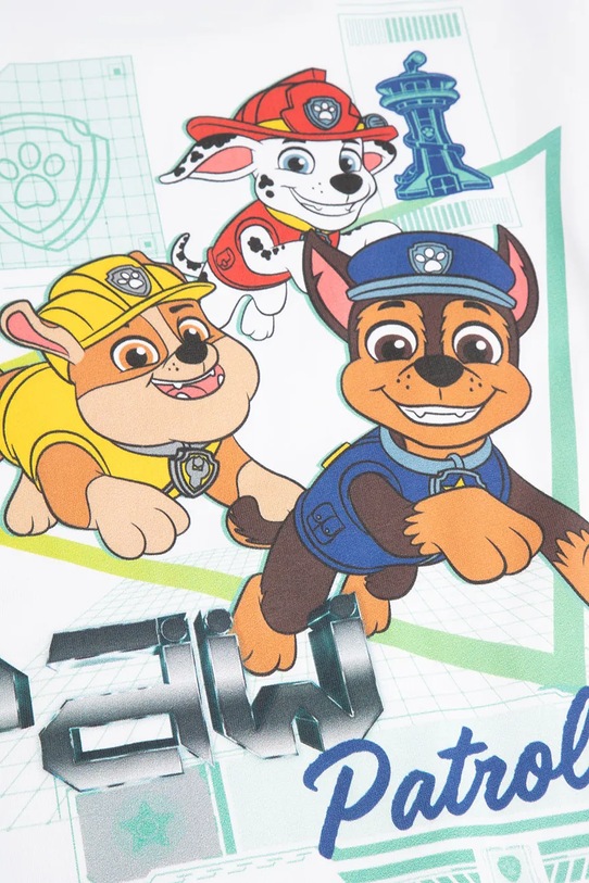 Coccodrillo tricou de bumbac pentru copii alb WC5143209LBD