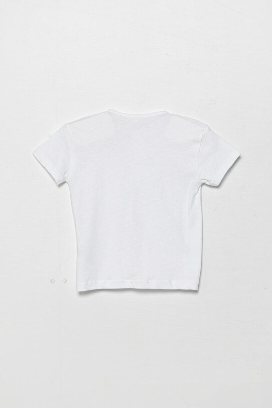 Tričko pre bábätko United Colors of Benetton 3F4JA105S.W.Seasonal biela SS25