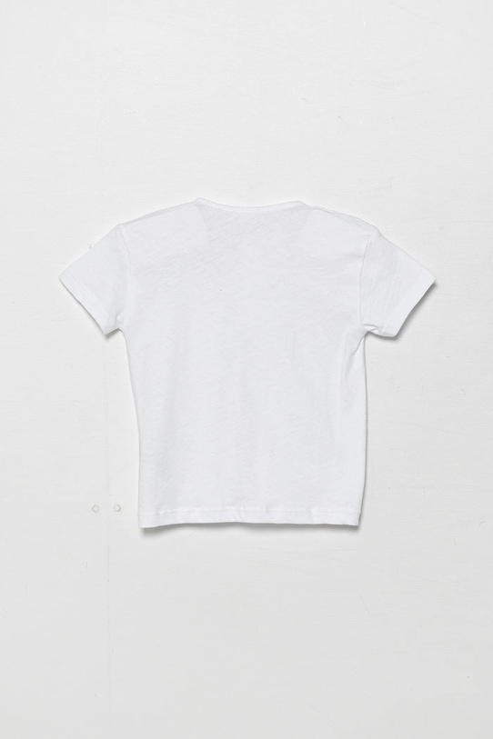 Kojenecké tričko United Colors of Benetton 3F4JA105S.W.Seasonal bílá SS25