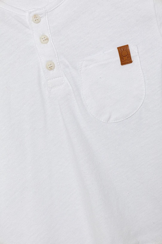 CHLAPEC Kojenecké tričko United Colors of Benetton 3F4JA105S.W.Seasonal bílá