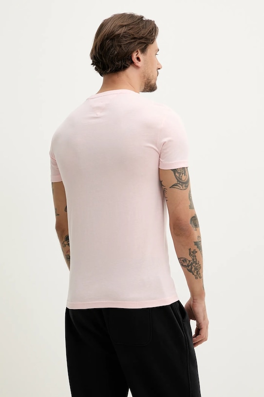 Tommy Jeans t-shirt DM0DM20363 różowy AW25