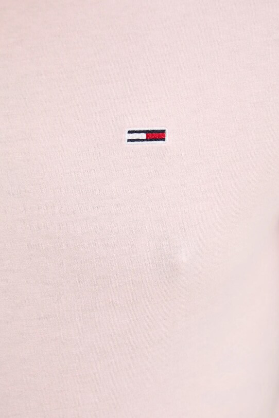 Tommy Jeans tricou roz DM0DM20363
