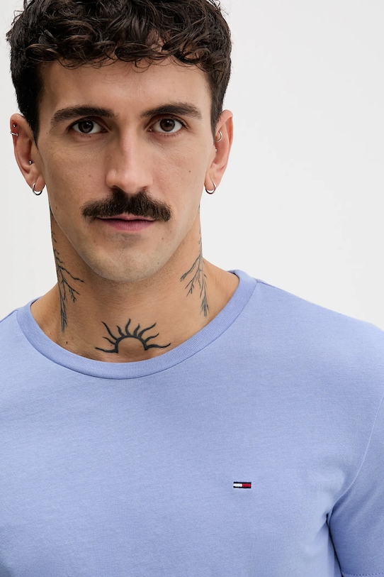 Tommy Jeans t-shirt niebieski DM0DM20363