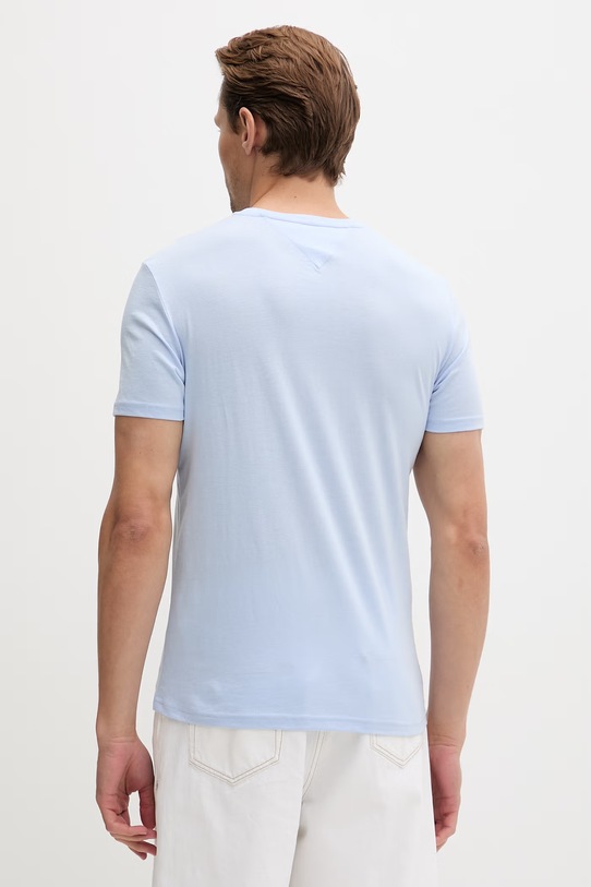 Oblečenie Tommy Jeans tričko pánske DM0DM20363 modrá