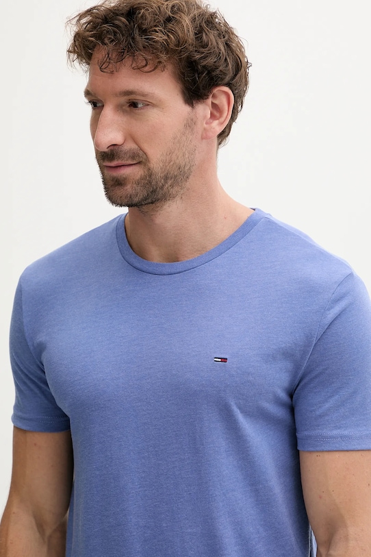 Одяг Футболка Tommy Jeans DM0DM20363 блакитний
