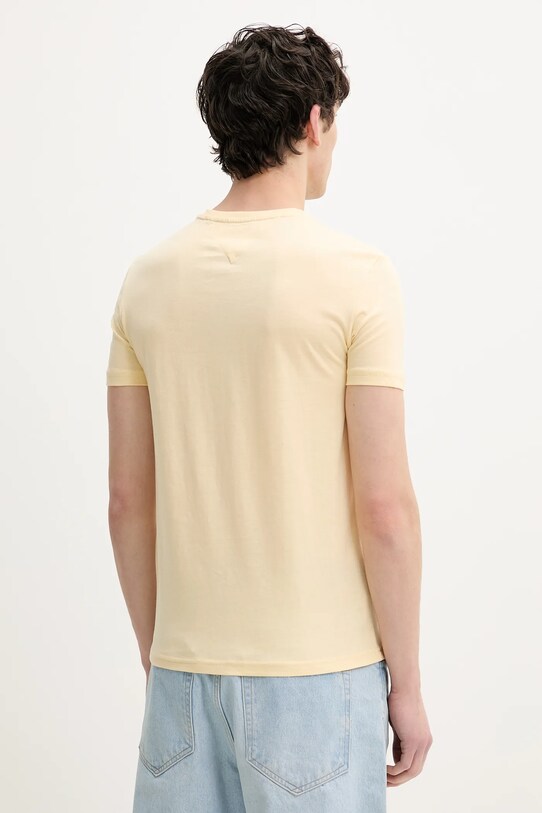 Îmbrăcăminte Tommy Jeans tricou DM0DM20363 galben