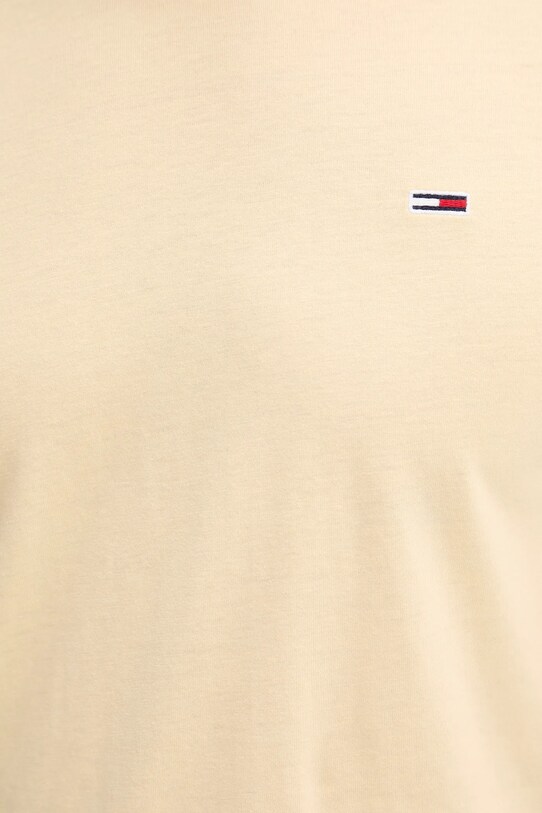 Tommy Jeans tricou DM0DM20363 galben