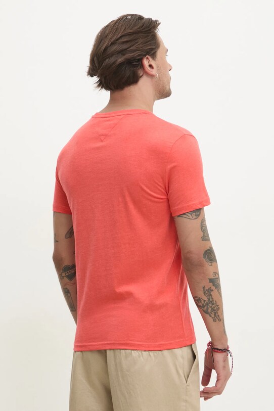 Одяг Футболка Tommy Jeans DM0DM20363 помаранчевий